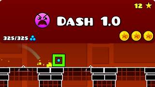 All Main Levels in Update 10 Stereo Madness  Dash [upl. by Siladnerb]