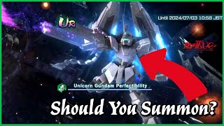 Should You Summon For Unicorn Perfectibility amp Banagher Links Gundam UC Engage [upl. by Liggitt159]