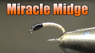 Miracle Midge Larva Fly Tying Instructions  Simple and Easy Basic Nymph For Beginner Fly Tiers [upl. by Neret]