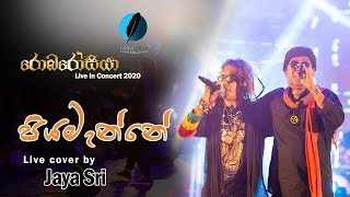 PIYAMANNE LIVE COVER BY JAYA SRI AT ROBAROSIYA 2020  OFFICIAL VIDEO [upl. by Santoro]