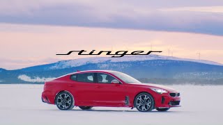 Kia Stinger Winter Testing l Stinger l Kia [upl. by Herminia313]