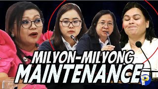 Jinky Luistro binulgar ang milyonmilyong gastos ng OVP sa maintenance pa lang ng safehouses [upl. by Ardnosac11]