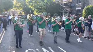 A Scratch Band Greenfield Whit Friday Marches 2nd June 2023 [upl. by Dunson]