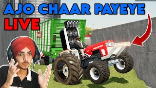 FARMING SIMULATOR 22 LIVE  sukhbhanguz [upl. by Nnyltiac411]