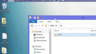 Setting Up Sfml 16 On Visual Studio 2012 Tutorial [upl. by Muir]