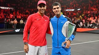 DRAMATIC ENDING  Nadal vs Alcaraz 2024 Vegas Highlights HD [upl. by Salazar690]