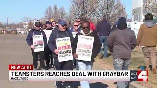 Graybar Teamsters reach tentative agreement on new contract [upl. by Eiznikcm]