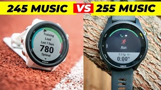 FORERUNNER 245 MUSIC vs FORERUNNER 255 MUSIC Qual Garmin Escolher [upl. by Nanette]