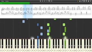 Two Steps From Hell  Protectors of the Earth  Piano tutorial and cover Sheets  MIDI [upl. by Cariotta]