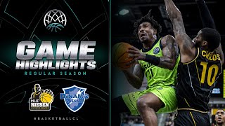 MHP RIESEN Ludwigsburg v Banco di Sardegna Sassari  Gameday 3  Highlights  BasketballCL 202324 [upl. by Oninrutas]