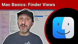 Mac Basics Using the Finders Four Views [upl. by Hsiekal]