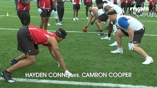 2020 Rivals Camp Houston OL vs DL [upl. by Trout]