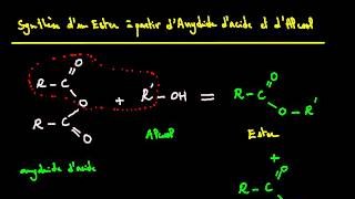 Contrôle des Réactions Chimiques Estérification et Saponification cours 1 [upl. by Kinna]