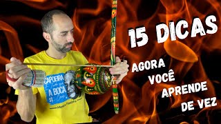 Como tocar Berimbau  Técnicas e Dicas para Tocar com Maestria [upl. by Strader106]