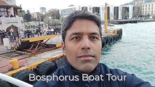 Bosphorus Cruise Trip  Istanbul Tour  Turkey Travel [upl. by Eceined750]