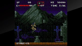 Arcade Archives HAUNTED CASTLE Gameplay 🏰 PS4  Supertough Castlevania [upl. by Sadella]