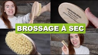 Tout sur  le BROSSAGE à SEC  DRAINAGE LYMPHATIQUE [upl. by Silsby]