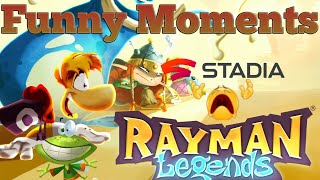 Rayman Legends  Funny Moments [upl. by Labana]