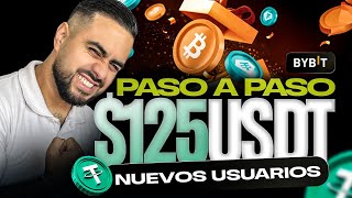 💸 Cómo Ganar 125 GRATIS en Bybit Guía Paso a Paso para Nuevos Usuarios 🔥 Retirable y Sin Riesgos [upl. by Petronilla157]