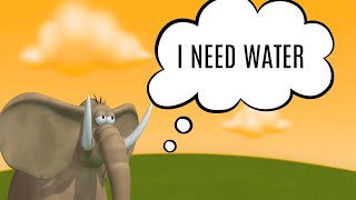 The Thirsty Elephant and Heatwave  Gazoon  Funny Animals For Kids [upl. by Sedberry]