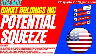 POTENTIAL SQUEEZE  BKKT STOCK ANALYSIS  BAKKT HOLDINGS INC STOCK [upl. by Acinomaj730]