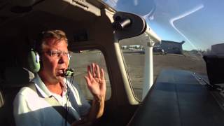 Private Pilot Flying Lesson Part 1 Engine start taxi and takeoff wwwaskcaptainscottcom [upl. by Ariak38]