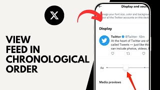 How to View Feed in Chronological Order on Twitter [upl. by Tedric830]