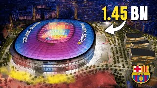 Inside FC Barcelonas 145BN Stadium Upgrade [upl. by Dnilazor]