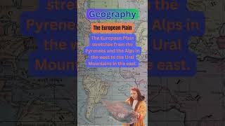 The European Plain education geography shorts [upl. by Carolee]