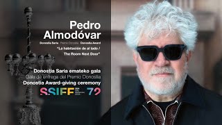 Gala de entrega del Premio Donostia a Pedro Almodóvar [upl. by Ramed]