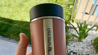 Nespresso Nomad Travel Mug Small  Unboxing and review [upl. by Stephen]