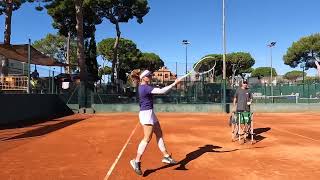 Forehand Drills with Tiphanie [upl. by Sexton993]