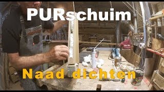 Timmertip 879 PUR schuim [upl. by Tfat]