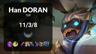 Han Doran Kennen vs KT PerfecT Ryze TOP  KR Patch 1415 [upl. by Filberto]