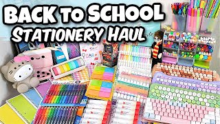 Back to School Supplies Shopping HUGE Stationery Haul amp GIVEAWAY 2022 [upl. by Samara]