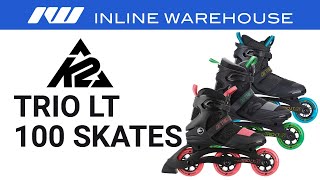 K2 Trio LT 100 Skates Review [upl. by Carla]