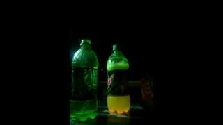 How to make a Mountain Dew glow stick [upl. by Aleehs549]