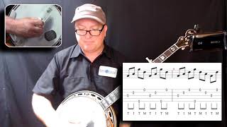 An awesome workout for Rolls on the banjo [upl. by Rattray]