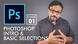 Basic Selections  Adobe Photoshop for Beginners  Class 1 Eng Sub [upl. by Iegres386]