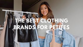 BEST CLOTHING BRANDS FOR PETITES 2021  5 3quot amp under [upl. by Teodor851]