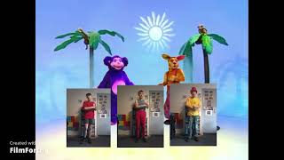 The Hooley Dooleys Island Holiday Dancing Video [upl. by Beitnes]