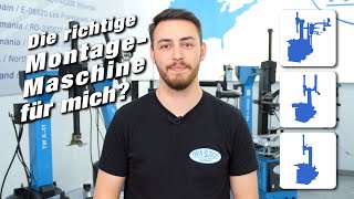 Welche Reifenmontagemaschine ist die richtige für mich  Produktberatung von TWIN BUSCH® [upl. by Yodlem]