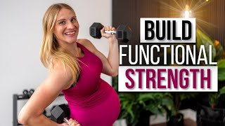 30minute NO REPEAT Full Body Functional Strength Training  BUILD MUSCLE [upl. by Aharon]