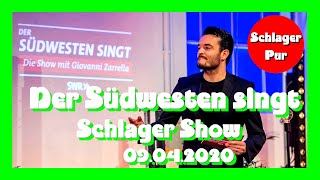 Giovanni Zarrella  Schlager Show 09042020 mit Ross Antony amp Thomas Anders [upl. by Sineray]