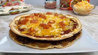 Copy Cat Taco Bell Mexican Pizza [upl. by Mattox]