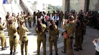 Israeli soldiers dancing in Jerusalem [upl. by Lehcar108]