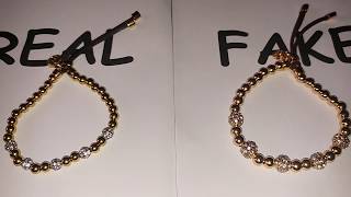 👑 MICHAEL KORS 👑  MK goldtone bracelet  REAL vs FAKE comparison [upl. by Hestia]