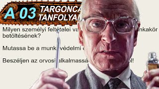 Targonca A03 tétel Munkagép Tanfolyam 2023 OKJ utáni tételsor [upl. by Debbi543]