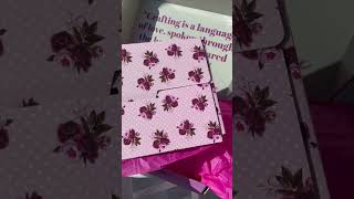 Unboxing the NEW Floral Papercraft Society Box 60 from Toni at Stamps By Me shorts craftstash [upl. by Ynohtnael]