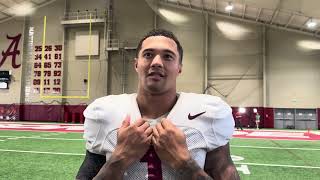 Alabama DB Domani Jackson Interview  South Florida Week [upl. by Itsirhc]